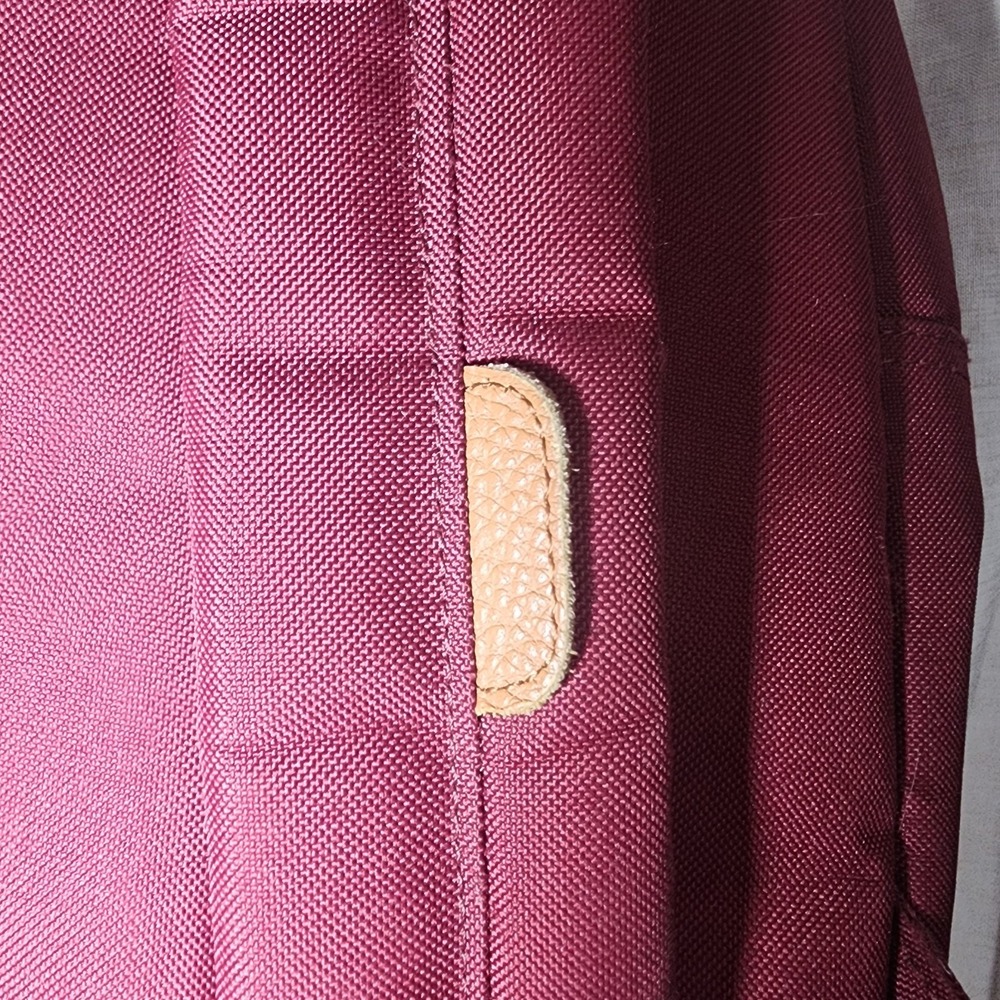 Herschel Supply Settlement Backpack Maroon/Burgundy Laptop Preowned Unisex 15" - Picture 6 of 16
